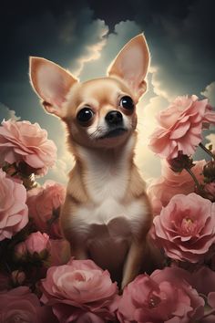 Chihuahua artwork Chihuahua Wallpaper Backgrounds, Funny Chihuahua Pictures, Pomchi Dogs, Cute Pictures To Draw, Dog Posters, Chihuahua Mom, Black Mass