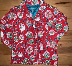 NWOT Nick & Nora Sock Monkey Ornament Christmas flannel pajama top L | eBay Monkey Ornament, Monkey Christmas, Nick And Nora, Christmas Flannel, Christmas Tree Lights, Tree Lights, Sock Monkey, Flannel Pajamas, Christmas Tree Lighting