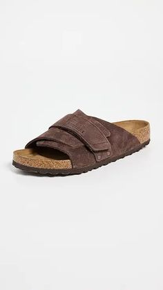 Birkenstock Lutry 365 Suede Mules | Shopbop Brown Leather Footbed Sandals With Suede Lining, Brown Suede Footbed Sandals With Textured Footbed, Brown Suede Sandals With Textured Footbed, Brown Suede Cushioned Footbed Sandals, Brown Suede Slip-on Footbed Sandals, Casual Suede Footbed Sandals With Suede Lining, Brown Suede Footbed Sandals With Leather Sole, Suede Footbed Sandals With Leather Sole And Round Toe, Birkenstock Sandals Men