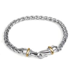 PRICES MAY VARY. 【Details】Weight: about 26g/0.92oz; Length: 8inch; Metal: Stainless Steel; Theme: Wheat Chain; Style: Vintage, Fashionable, Gorgeous, Classic 【Wheat Chain Bracelet】This inspired designer bracelet is a wheat chain bracelet that is beautiful and eye catching 【Premium Stainless Steel Bracelet】The fashion wheat chain bracelet is made of quality stainless steel and its surface is gold plated that quality is great 【Surprise Gift】This fashion brand designer bracelet will be packed in a Metal Link Bracelet For Anniversary, Metal Chain Bracelet With Hook And Links For Gift, Metal Bracelets With Lobster Clasp For Anniversary, Metal Bracelet With Lobster Clasp For Anniversary, Silver Stainless Steel Bracelets With Hook And Links, Designer Bracelet, Bracelet Vintage, Surprise Gift, Brand Designer