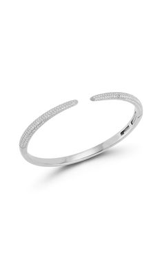 An eye-catching bracelet will transform a plain ensemble into something spectacular. Any outfit or ensemble would benefit from a touch of elegance, which is excellent for this traditional bangle form. The lustrous finish gives it a refined feel. Give yourself a unique style with this stunning Sterling Silver Claw Bangle With Hinge. Product Care : Wipe with Damp cloth Material : 925 Sterling Silver Bootie Sandals, Straw Bags, Sneaker Slippers, Cloth Material, Baby Boy Shoes, Small Accessories, Tie And Pocket Square, Toddler Girl Outfits