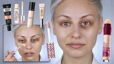 The BEST Concealers for Dark Circles Best Under Eye Concealer, Best Concealers, Dark Circles Makeup, Apply Concealer, Under Eye Makeup, Maybelline Instant Age Rewind, Hide Dark Circles, Dark Eye Circles, Covering Dark Circles