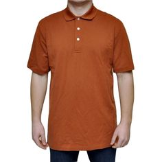 Mesh Polo Shirt In Rust Mfsrp: $98.00 Size M: Length (From Collar To Bottom) - 31.5"; Width (Armpit To Armpit) - 22; Sleeve - 10" Ribbed Polo Collar Two-Button Placket Short Sleeves With Ribbed Armbands Uneven Vented Hem Keeps The Shirt In Place When Tucked In And Ensures A Greater Range Of Motion 97% Pima Cotton; 3% Elastane Machine Washable Imported Brand New Without Tag Brown Cotton Short Sleeve Polo Shirt, Brown Cotton Polo Shirt With Polo Collar, Brown Cotton Polo Shirt, Brown Cotton Polo Shirt For Summer, Fitted Brown Cotton Polo Shirt, Casual Orange Collared T-shirt, Casual Brown Short Sleeve Polo Shirt, Brown Cotton Polo Collar Top, Casual Brown Polo Collar Top