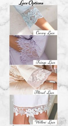 "Need it SOONER than the Estimated Arrival? It's POSSIBLE, please contact us! 🌸 Browse our collection of pajama sets, sleep shirts, dresses, robes and more at: https://www.etsy.com/shop/SSweddings Luxurious handmade Satin robes designed to add style, elegance, and comfort to brides and bridesmaids alike getting prepared for their wedding. 💋I LOVE YOUR ROBES, HOW DO I PLACE AN ORDER? 1. Select the appropriate options from the drop-down menus 2. Select the SIZE 3. Select the QUANTITY 4. You're o White Lace Robe, Bridal Robe Lace, Flower Girl Robes, Satin Bridesmaids Robes, Bridesmaid Robes Floral, Satin Robes, Wedding Robes, Lace Bridal Robe, Girls Robes