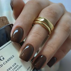 Kutek Disney, Smink Inspiration, Casual Nails, Makijaż Smokey Eye, Summer Nails Colors, Brown Nails, Classy Nails, Pretty Acrylic Nails, Chic Nails