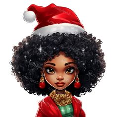 Santa Hat Transparent, Afro Queen, Merry Christmas Gif, Christmas Barbie, Mug Tumbler, Planning Stickers, Christmas Gif, Clipart Design, Scrapbooking Projects