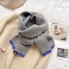 Warm Winter Knitted Scarf Women Fashion Thick Yarn Neckerchief Muffler Shawl Neck Wraps Bufandas Cashmere, Viscose Long Approximately 61” Long Teddy Coat, Red Parka, Winter Knit Scarf, Knitted Scarves, Winter Attire, Scarf Women Fashion, Thick Yarn, Striped Scarves, Teddy Coat