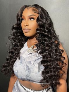 Hair Name: Wear Go Glueless Wigs Hair Style: Wonder Curl Hair Hair Length: 14-30 inches Wig Weight: 200-320g/Wig (Depending on Length and Density) Color: Natural Black Density: 180% Cap Size: Medium, 22.5inch (Customize size, Please contact us) Lace Size: 4x6 Pre-cut Lace Quality: 100% Virgin Human Hair Wigs Last for More Than One Year Lace Top Swiss HD Lace, Transparent Lace Shipment: DHL, FedEx, or UPS 3-10 Business Days Curl Hairstyle, Curling Hair With Wand, Curl Hair, Glueless Wigs, Wigs Hair, Deep Curly, Colored Wigs, Short Bob Wigs, Brown To Blonde