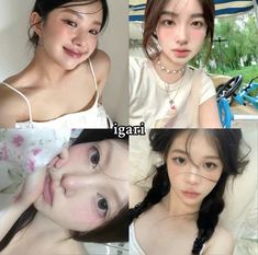 #igarimakeup #makeup #igari Igari Aesthetics, Igari Hair Styles, Igari Aestethic, Igari Makeup Tan Skin, Igari Makeup Look, Japanese Igari Makeup, Igari Make Up, Igari Makeup Tutorial, Gamine Archetype