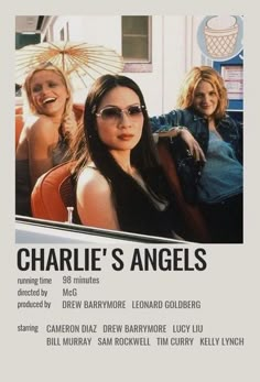 a movie poster for charlie's angels