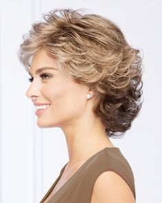 Fortune in G13 Gabor Wigs, Best Wig Outlet, Penteado Cabelo Curto, Short Wigs, Short Hair With Layers, Short Curly Hair, Synthetic Wig, Synthetic Wigs, Synthetic Hair