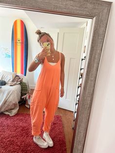 Fall Outfits Aesthetic Florida, Back To School Outfits Inspiration, Cute Outfits Jumpsuit, Preppy 2024 Outfits, Colorful Jumpsuit Outfit, Outfit Ideas Beachy, Up North Outfits Summer, Wyoming Aesthetic Outfits, Beachy Summer Outfits Casual