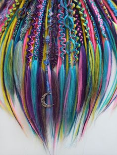 Colored Dreads, Soft Dreads, Double Volume, Crochet Dreadlocks, Cute Dreads, Synthetic Dreads, Color Rainbow