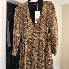 Worn Once For A Photoshoot Zara Perfect Dress For Fall Price Firm Snake Dress, Dress For Fall, Zara Dresses, Perfect Dress, Colorful Dresses, Zara, Womens Dresses, Women Shopping, Dresses