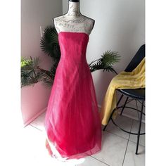 Our Bridesmaid Gown Is Made Of High-Quality 100 % Polyester Material, Which Is Very Smooth, Lightweight, Perfect For All Girls. The Dress Will Be Very Excellent To Pair With High Heels And Beautiful Accessories. It Will Be A Perfect Present For Your Sister, Friends, Girlfriend. This Strapless Party Gown Is Designed With Floor-Length, Strapless, Which Makes You More Charming, You Will Get Many Compliments For This Elegant Dress. Pink A-line Strapless Dress For Prom, Pink Strapless Floor-length Dress For Formal Occasions, Pink Strapless Bridesmaid Gown, Strapless Pink Bridesmaid Gown, Pink Strapless Dress For Bridesmaid During Prom Season, Pink Strapless Bridesmaid Dress For Prom Season, Pink Strapless Bridesmaid Dress For Prom, Pink Strapless Bridesmaid Dress For Evening, Pink Strapless Evening Bridesmaid Dress