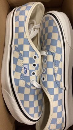 Hrry Core, Vans Aesthetic, Checkerboard Vans, Harry Core, Dr Shoes, Blue Vans, Cool Vans, Shoe Inspo, Aesthetic Shoes