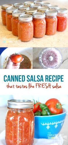 canned salsa recipe that tastes like fresh salsa