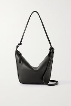 When investing in a new bag, you should be looking for a style that works hard - spacious enough for the essentials and easy to team with multiple outfits, for various occasions. Fitting the bill, Loewe's iconic 'Hammock' design is updated in a slouchier silhouette. Carry it over the shoulder, cross-body or as a wristlet. Loewe Mini Hammock, Loewe Hammock, Loewe Bag, Body Harness, Mini Shoulder Bag, Wallet Accessories, New Bag, Sneakers For Sale, Hobo Bag