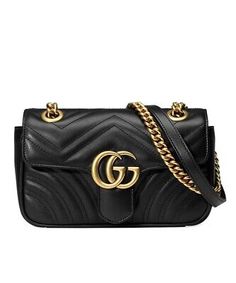 Gucci GG Marmont Mini Leather Quilted shoulder Bag Black Gold  | eBay Gucci Soft Leather Crossbody Shoulder Bag, Gucci Soft Leather Rectangular Shoulder Bag, Gucci Soft Leather Crossbody Bag, Luxury Gucci Soft Leather Bag, Gucci Soft Leather Shoulder Bag, Gucci Evening Shoulder Bag, Designer Gucci Soft Leather Bag, Designer Gucci Bag In Soft Leather, Gucci Luxury Soft Leather Shoulder Bag