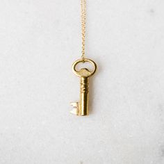 Classic Jewelry With Keys For Gifts, Gold Pendant Jewelry With Keys, Gold Brass Necklace With Keys, Gold Key Pendant Jewelry, Kappa Kappa Gamma Key, Yellow Gold Key Pendant Jewelry, Gold Key Necklace, Deodorant Recipes, Sorority Jewelry