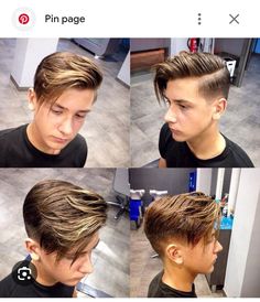 Boy Haircuts Long, Mens Hairstyles Fade, Popular Mens Hairstyles, Mens Hairstyles With Beard, Gents Hair Style, Instagram Hairstyles, Boy Haircuts, Boys Hair, Men's Hairstyle