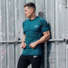 Item Type: Gym T Shirt Gender: Men Material: Polyester Season: Summer, Spring, Autumn Feature: Gym, Outdoor, Sports, Running Fit: Fits true to size, take your normal size Green Athleisure T-shirt For Workout, Breathable Green T-shirt For Sports Season, Green Breathable T-shirt For Sports Season, Green Crew Neck T-shirt For Gym, Green Athletic Fit Short Sleeve T-shirt, Green Workout T-shirt Short Sleeve, Green Athletic Fit Short Sleeve Activewear, Breathable Green Sportswear T-shirt, Green Sportswear T-shirt For Sports