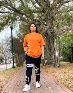 "RurouniKupo Joggers Our Ateez sweatpants are inspired by their new song Halazia.  Sweats are screen printed with white, blue, and a soft orange, in the front and back   Key Features: - Unisex Sweatpants/Joggers - Made from 100% cotton for a breathable, comfortable fit. - Lightweight and soft for all-day comfort. - Standard US slim fit, elastic waistband with drawstrings, ribbed ankle cuffs, and waistband. - Screen Printed  - Seatpants s are 100% cotton -Sweats have the \"RurouniKupo\" logo on t Casual Graphic Print Sweatpants For Streetwear, Urban Cotton Sweatpants With Graphic Print, Urban Style Cotton Sweatpants With Graphic Print, Hip Hop Style Relaxed Fit Letter Print Joggers, Hip Hop Style Joggers With Letter Print, Hip Hop Relaxed Fit Joggers With Letter Print, Cotton Pants With Graphic Print For Streetwear, Casual Sweatpants With Graphic Print For Streetwear, Hip Hop Graphic Print Relaxed Fit Bottoms