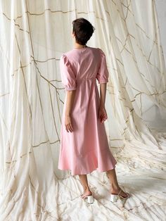 "Linen wrap dress, puff sleeve dress, linen dress, linen casual dress, wrap dress, prarie dress, linen puff sleeve dress, womens linen dresses, women linen clothing, Flax Clothing, organic linen dress, simple linen dress, linen beach dress, loose linen dress MORE: https://www.etsy.com/shop/Linenburo?ref=seller-platform-mcnav The length of the product on the photo is 120 cm ( 47,2 inches) Model's height 168 cm ( 5'6\") You can wear this stylish dress on the walk, on vacation and when back in the Feminine Lantern Sleeve Dresses For Brunch, Puff Balloon Sleeve Dress For Garden Party, Modest Midi-length Puff Sleeve Dress With Gathered Sleeves, Feminine Puff Bishop Sleeve Dress For Brunch, Pink Bishop Sleeve Dress With Gathered Sleeves, Garden Party Dresses With Bishop And Gathered Sleeves, Modest Puff Sleeve Dress For Garden Party, Puff Sleeve Dress With Lantern Sleeves For Garden Party, Feminine Pink Bishop Sleeve Dress