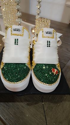 Custom bling vans Aka Sneakers, Bedazzled Sneakers, Junk Socks, Bedazzled Shoes Diy, Bling Sneakers, Bedazzled Shoes, Custom Sneakers Diy, Custom Crocs, Bling Ideas