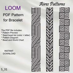 the pattern for this book is called loom, and it has an interesting design