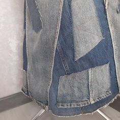 Denim patchwork skirt Casual long skirt of shabby jeans Blue | Etsy Denim Waist Bag, Jeans Refashion, Patchwork Denim Skirt, Long Skirt Casual, Blue Jean Skirt, Patchwork Skirt, Embellished Denim, Upcycle Jeans, Denim Patchwork