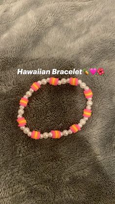 Hawaiian Bracelets, Clay Bracelet, Clay Beads, Color Combos, Bracelet Making, Beaded Bracelets, Beads