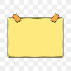 a yellow rectangle with two orange arrows on it