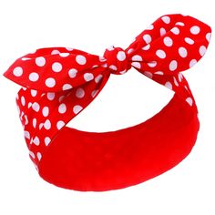 Costume Headband White Polka Dot Bandana Wire Halloween Red Product Details Package Dimensions : 9.96 x 4.57 x 0.39 inches; 1.13 Ounces Manufacturer : Hicarer Color: Red Age Range (Description): Adult Occasion: Halloween Material: Aluminum Fabric Type: cotton 1 Piece headband: come with 1 piece wire headband with white polka dots, vintage and classic design, cute and make most outfit look pretty, suitable for women and girls Material: these headbands are made of fabric, soft and comfortable to wear, which can last for a long time; There is a small opening design in the middle of the hair band, and the aluminum wire can be disassembled at will (the two ends of the rubber coated aluminum wire are covered with rubber caps to prevent poking hands or hair bands) Adjustable headband: adjustable Polka Dot Headband, Headband White, Cute Patches, Bandana Headband, Cheap Hair Products, Rosie The Riveter, Adjustable Headband, White Headband