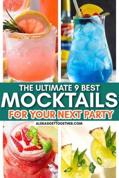 the ultimate guide to cocktails for your next party