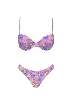 Our favorite underwire bikini comes in purple oil-painting flower print!!! Catrine Demew, Swimsuit Purple, Painting Flower, Oil Painting Flowers, Swim Wear, Flower Print, Flower Prints, Flower Painting, Fashion Dresses