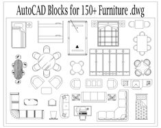 an outline drawing of furniture for the living room and dining room, with text overlaying it