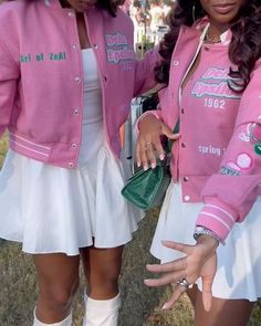 SORORITY SUPPLY on Instagram: "#SororitySupplyHomecoming2024  The Delta Epsilon Chapter of Alpha Kappa Alpha Sorority, Inc.   “The Aktresses- Custom Varsity Jackets  #SororitySupply #AKA #CustomVarsityJacket #HBCUHomecoming #1908 #ItGirlPara #NorfolkState #DarlingandElegant #authorizedvendor #itgirlpara #Supplied #Paraforbaddies #D9jackets" Aka Founders, Bestie Forever, Custom Varsity Jackets, Varsity Jackets