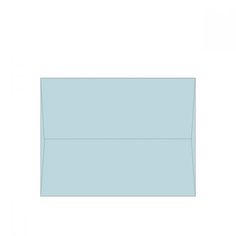 a blue envelope with a white background and an empty card in the bottom right corner