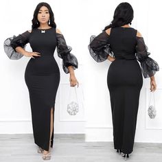 African Americans fashion QFY Womens Clothes New Arrival 2022 African Dashiki Maxi Robe Turkey Dresses Elegant Overalls Dinner Party Fashion Dress Outfit Ankara Style Black-M Turkey Dress, African American Fashion, Off Shoulder Evening Dress, Work Dresses For Women, Evening Dresses With Sleeves, Dress Sleeve Styles, Neckline Designs, Bodycon Maxi Dresses, Body Con Dress