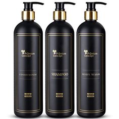 Refillable Shampoo Bottles, Shower Dispenser, Shower Soap Dispenser, Black Shampoo, Skincare Packaging, Shampoo Bottles, Luxury Makeup, Empty Bottles, Shampoo Conditioner