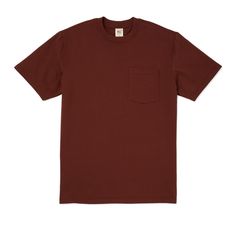 Pioneer Pocket T-Shirt Filson Mens, Essential Wardrobe, Classic Wardrobe Staples, Pocket Tshirt, Brick Red, Dry Hands, Jacket Sale, The Outdoors, Jersey Fabric