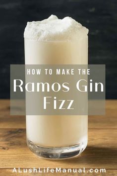 how to make the ramon's gin fizz in just 5 minutes or less