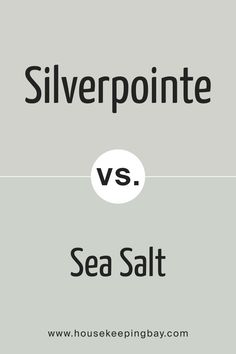 Silverpointe SW 7653  vs Sea Salt  by Sherwin-Williams Sea Salt Coordinating Colors, Sw Sea Salt, Trim Color, Coordinating Colors, Sherwin Williams, Blue And Green