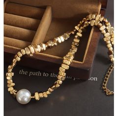 Style: Female Material: Titanium Steel, Imitation Pearl Pearl Type: Uncultured Pearl Color: White Pearl Shape: Round Necklace Length: 40+5cm Single Pearl Necklace, Single Pearl, Round Necklace, Pearl Types, Valentines Jewelry, Pearl Pendant Necklace, Pearl Color, Beads Necklace, Pearl Ring