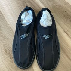 New In Box Men’s Speedo, Water Shoes, Size 11. Water Sports Synthetic Sneakers, Non-slip Sport Sandals For Water Sports, Non-slip Synthetic Sport Sandals For Water Sports, Mens Water Shoes, Non-slip Synthetic Sneakers For Water Sports, Speedo Swimwear, Black And White Tops, Swim Shoes, Athletic Men