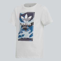 $35 Adidas Kids Boys White Logo Print Como Graphic T-Shirt Top Sz UK11-12Y US M Description Regular fit Ribbed crewneck Short sleeves 100% cotton single jersey Crew-neck Machine wash About Us We sell only 100% authentic clothing from new with tags to gently used. We have a 100% authentic or money back guarantee on every item we sell. Items are listed daily so make sure to put us on your favorite! Most of our items come from a nationwide high end dept store. We have been in business for over 10 y Tshirt Printing Design, Adidas Kids, Logo Print, T Shirt Top, Kids Boys, Adidas Originals, Camouflage, Camo, Graphic T Shirt