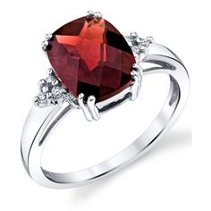 in stock Elongated Cushion Cut, Rhodolite Garnet, Custom Rings, Ring Designs, Sterling Silver Jewelry, Garnet, Sterling Silver Rings, Jewelry Watches, Silver Jewelry