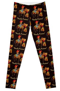 Super stretchy and durable polyester full-length leggings. Vibrant high-quality sublimation print across the front and back. Size range XXS-XL. The vintage wild wild west, or should I say the old west. Saloons, cowboys. The sheriff of a small town fighting with the outlaws, howdy Partner, Are you a fan of old western movies? Grab this cute design of two young kids, a cowboy and a cowgirl riding a horse. Perfect for family, kids and friends who are into cowboys and the old west. Old Western Movies, The Outlaws, Old Western, Wild Wild West, The Old West, Western Movies, Family Kids, Old West, Wild West