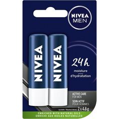 Always in Code! You get 5 duo packs (10 lip balms in total.) Nivea Lip Balm, Eyeliner Techniques, Lip Balm Stick, Makeup Brushes Guide, Nivea Men, Flawless Makeup Application, Cracked Lips, Mascara Tips, Makeup Game